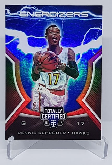 2016-17 Panini Totally Certified Energizers Dennis Schröder Hawks 67/99
