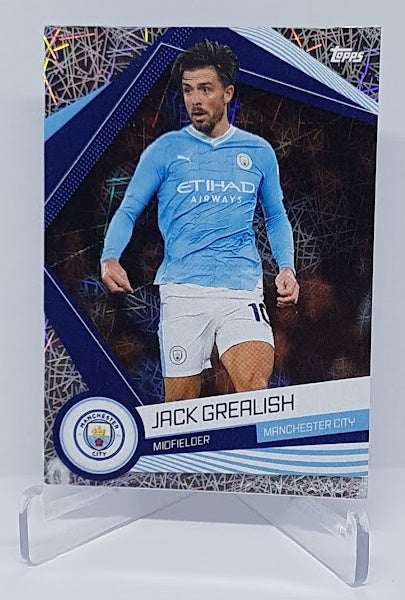 2023 Topps Fan Set Electro Jack Grealish Manchester City