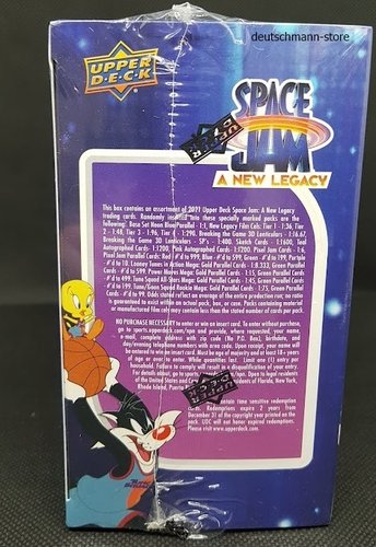 2021 Upper Deck Space Jam Blaster Box