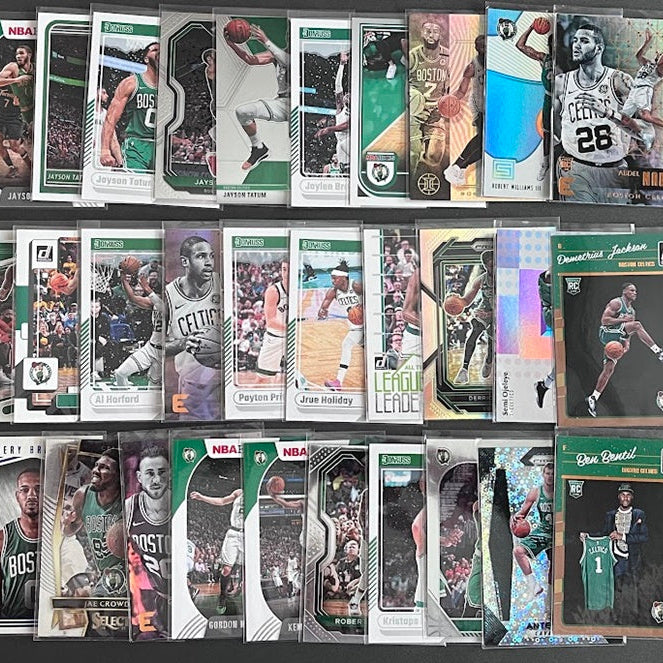 30 Card Team Lot BOSTON CELTICS Rookies & Veterans A