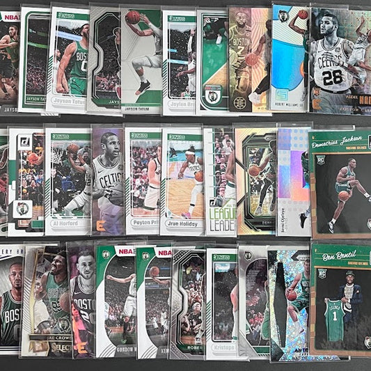 30 Card Team Lot BOSTON CELTICS Rookies & Veterans A