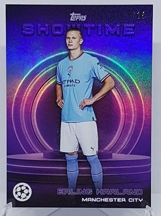 2022-23 Topps Showtime Champions League Erling Haaland Manchester City 19/25