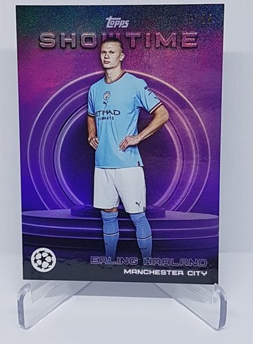 2022-23 Topps Showtime Champions League Erling Haaland Manchester City 19/25