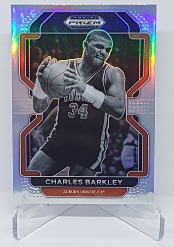 2022-23 Panini Prizm Draft Picks Silver Prizm Charles Barkley Auburn #7