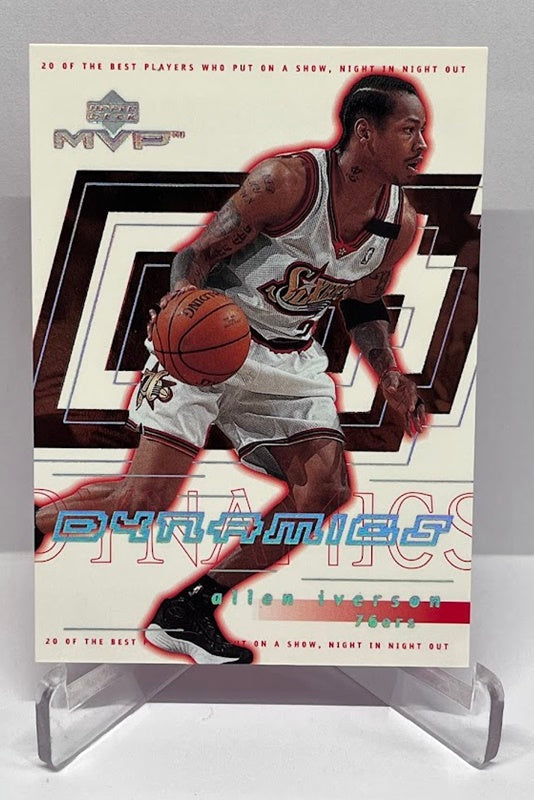 2000 Upper Deck MVP Dynamics Allen Iverson Philadelphia 76ers #2