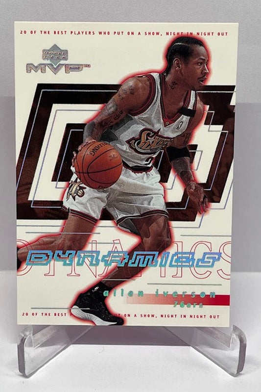 2000 Upper Deck MVP Dynamics Allen Iverson Philadelphia 76ers #2