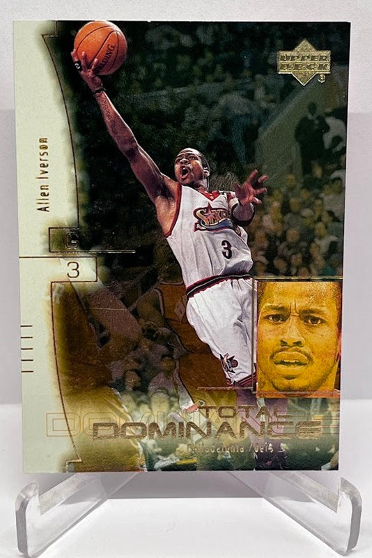 2000 Upper Deck Total Dominance Allen Iverson Philadelphia 76ers #6
