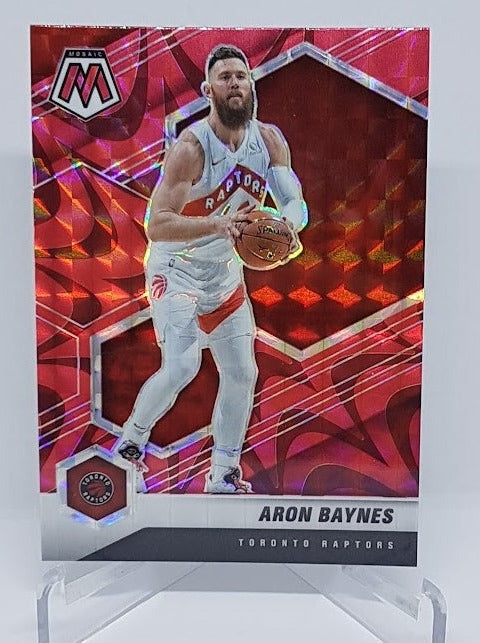 2020-21 Panini Mosaic Red Reactive Aaron Baynes Raptors #113