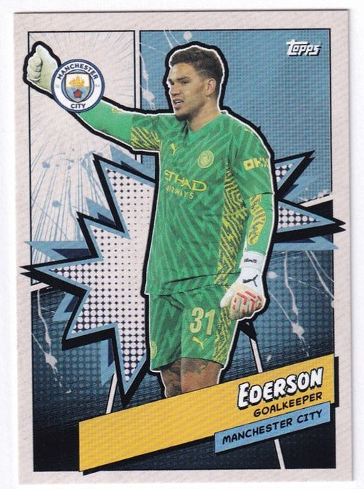 2023 Panini Fan Set Ederson Manchester City #MANH-1