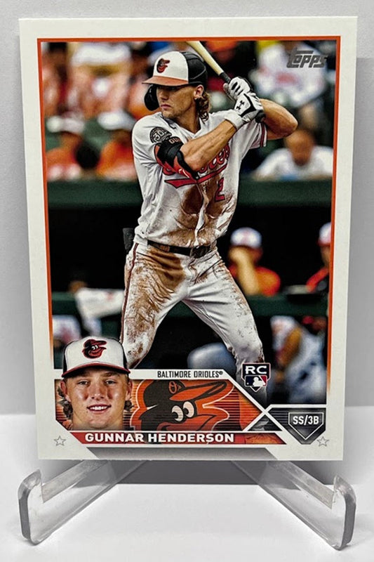 2023 Topps Series One RC Gunnar Henderson Baltimore Orioles #206