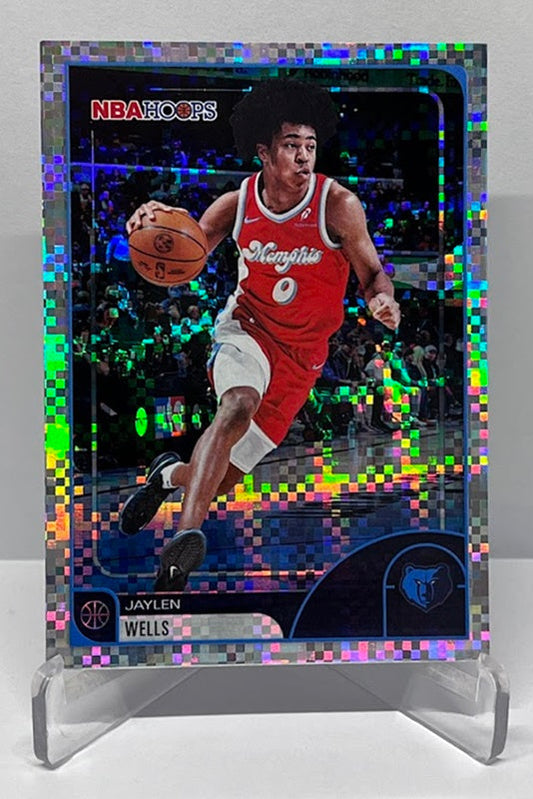 2025-26 Topps Hoops Checkerboard Jaylen Wells Memphis Grizzlies #96