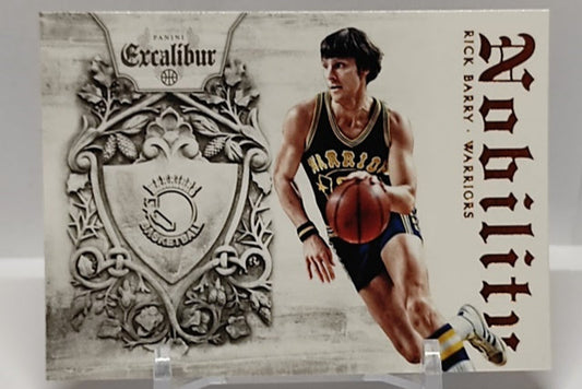 204-15 Panini Excalibur Nobility Rick Barry Warriors #2