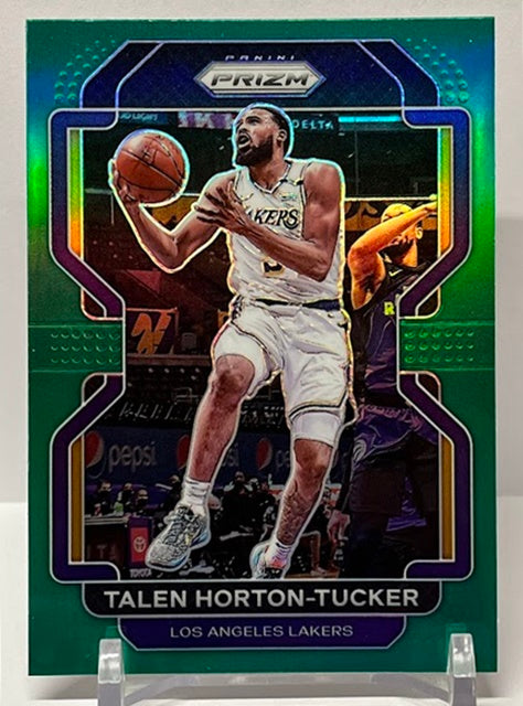 2021-22 Panini Prizm Green Talen Horton-Tucker Lakers #142