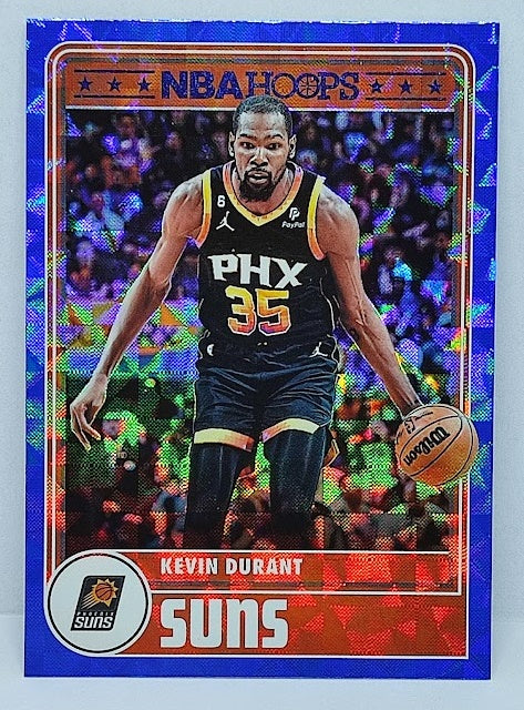 2023-24 Panini Hoops Tribute Hyper Blue Kevin Durant Phoenix Suns #282