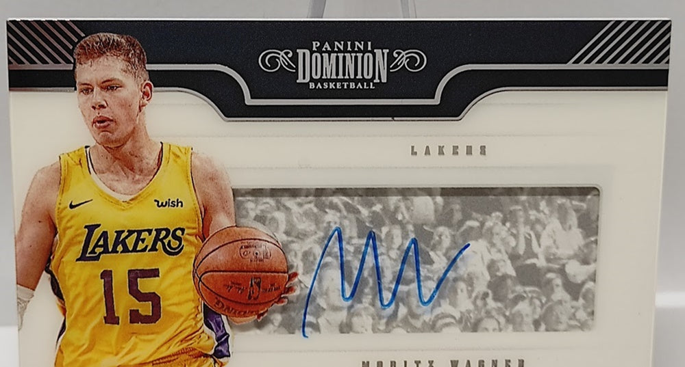 2018-19 Panini Dominion Main Exhibit Rookie RC Moritz Wagner Lakers 43/49