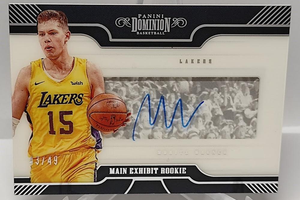 2018-19 Panini Dominion Main Exhibit Rookie RC Moritz Wagner Lakers 43/49