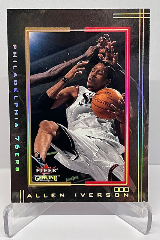 2001-02 Fleer Genuine Allen Iverson Philadelphia 76ers #29