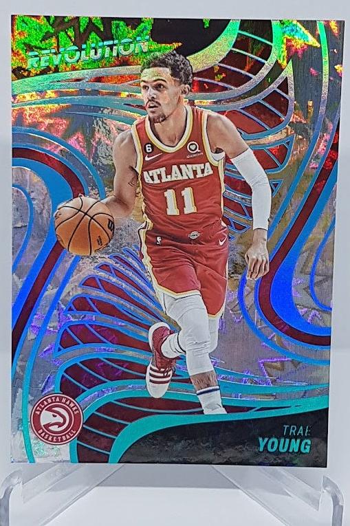 2022-23 Panini Revolution Impact Trae Young Atlanta Hawks 096/149 #64