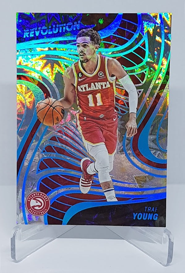 2022-23 Panini Revolution Impact Trae Young Atlanta Hawks 096/149 #64