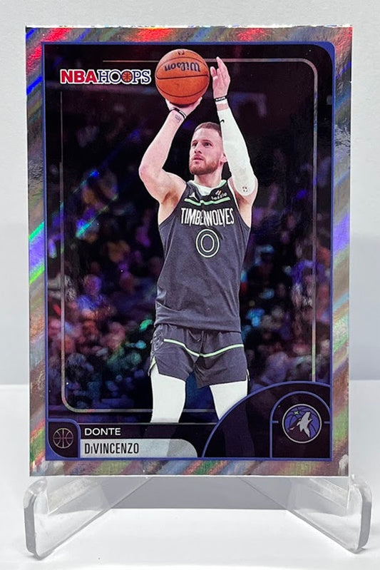 2025-26 Topps Hoops Light Burst Donte DiVincenzo Minnesota Timberwolves #41