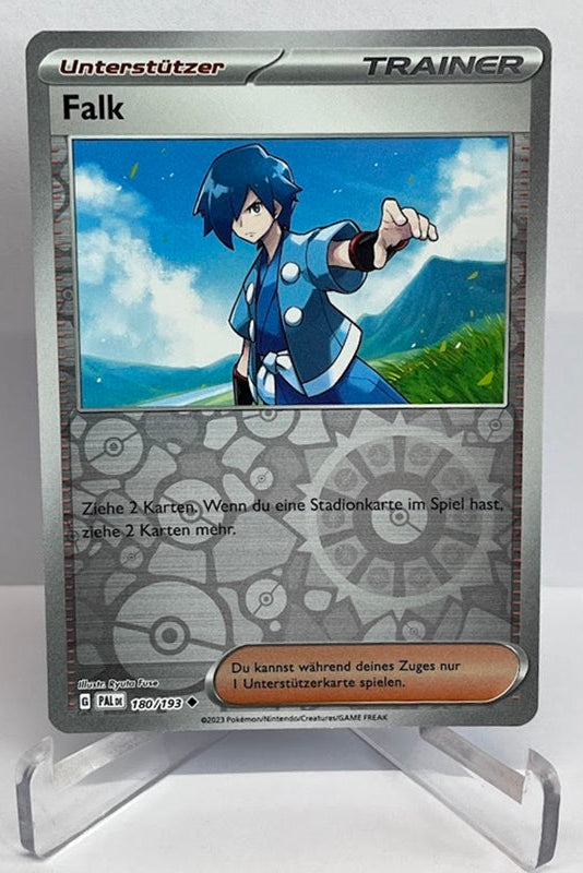 Pokemon Entwicklungen in Paldea Falk 180/193 Reverse Holo Deutsch #99