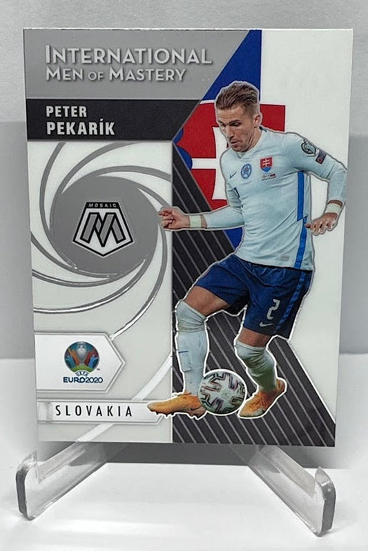 2021 Panini Mosaic UEFA EURO Men of Mastery Peter Pekarik Slovakia #18