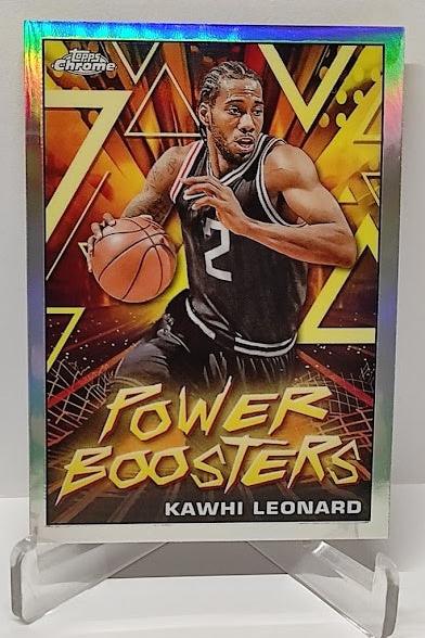 2024 Topps Chrome Power Boosters Kawhi Leonard Clippers