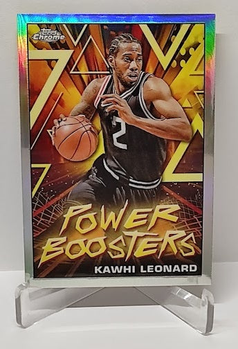 2024 Topps Chrome Power Boosters Kawhi Leonard Clippers