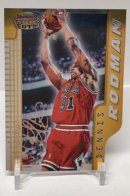 1996-97 Topps Bowmans Best Cuts Dennis Rodmann Bulls *2