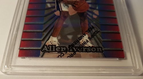 1996 Topps Stadium Club RC Allen Iverson 76ers #54 GEM Mint 10