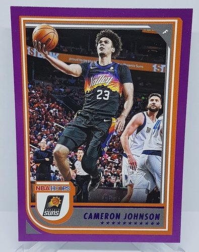 2022-23 Panini Hoops Purple Cameron Johnson Suns #167