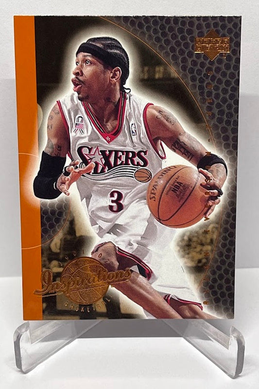 2001-02 Upper Deck Inspirations Allen Iverson Philadelphia 76ers #65