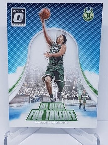 2017-18 Panini Donruss Optic Malcolm Brogdon Bucks #15