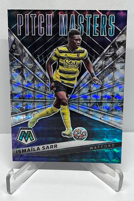 2021-22 Panini Mosaic Premier League Prizm Ismaila Sarr Watford #5