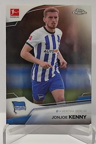 2022-23 Topps Chrome Refractor JonJoe Kenny Hertha #9