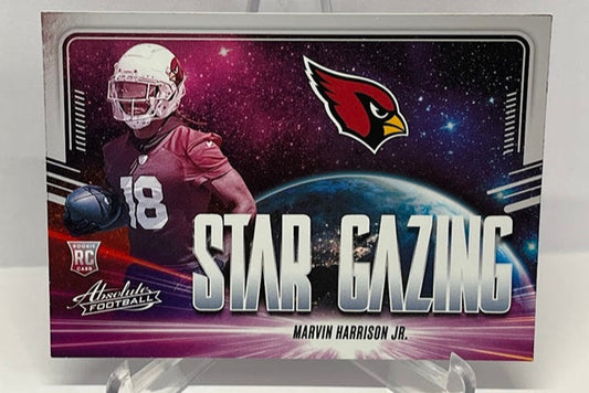 2024 Panini Absolute Star Gazing RC Marvin Harrison Arizona Cardinals *3