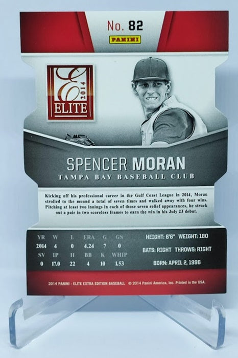 2014 Panini Elite Extra Edition Status Spencer Moran Tampa Bay 065/100