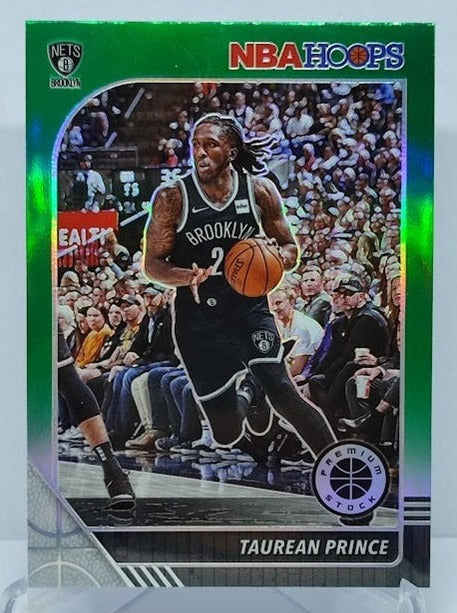 2019-20 Panini Hoops Green Prizm Taurean Prince Nets #16