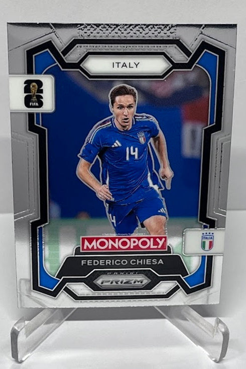 2026 Panini Monopoly Prizm FIFA World Cup Federico Chiesa Italy #35