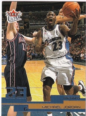 2002-03 Fleer Michael Jordan Wizards #23