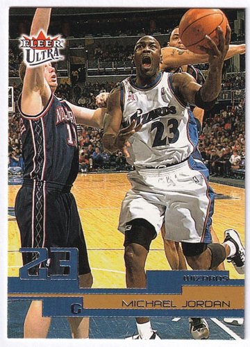 2002-03 Fleer Michael Jordan Wizards #23