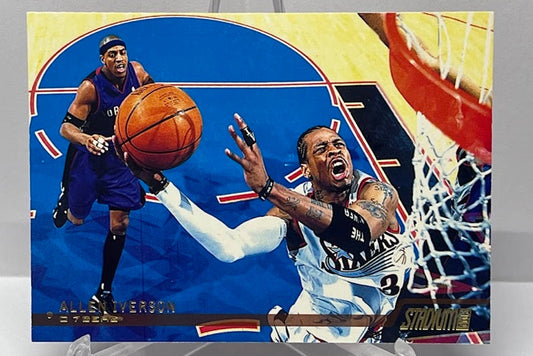 2002 Topps Stadium Club BRONZE Allen Iverson Philadelphia 76ers #3