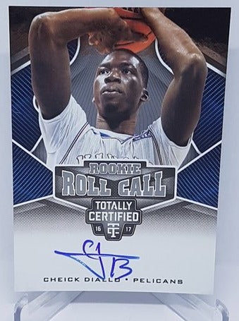 2016-17 Panini Totally Certified Rookie Roll Call Cheick Diallo Pelicans #24