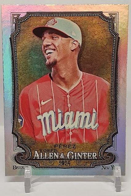 2024 Topps Allen & Ginter Eury Perez Miami Marlins #18