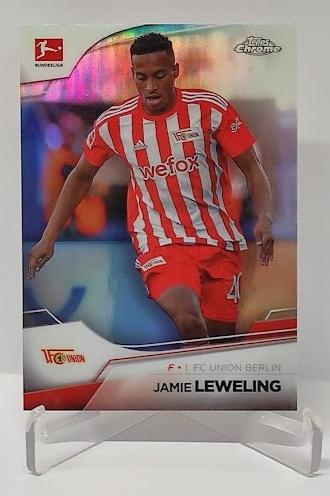 2022-23 Topps Chrome Refractor Jamie Leweling Union Berlin #13