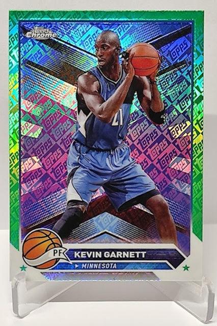 2024 Topps Chrome Green Kevin Garnett Minnesota #64