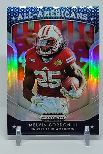 2019 Panini Prizm Draft Picks Silver Prizm Melvin Gordon #81