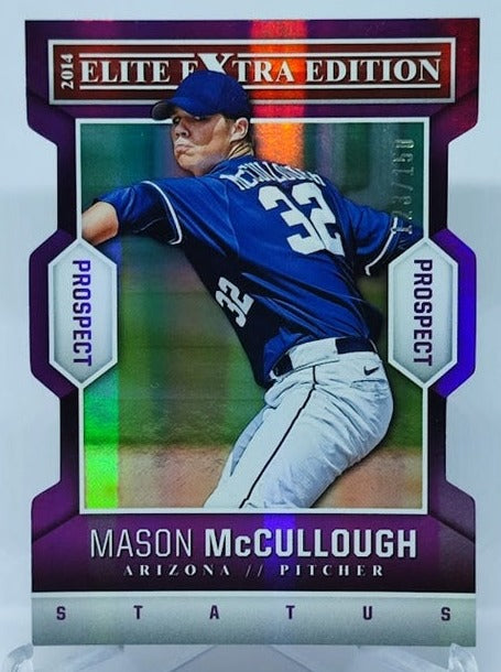 2014 Panini Elite Extra Edition Status Mason McCullough Arizona 123/150