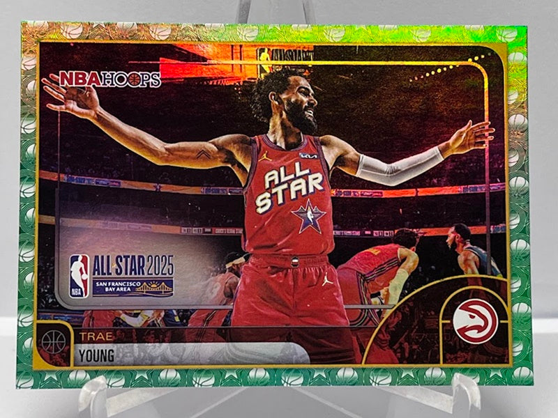 2025-26 Topps Hoops All Star 2025 Green Trae Young Atlanta Hawks #293