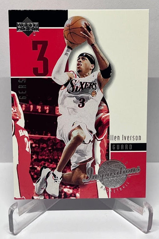 2002-03 Upper Deck Inspirations Allen Iverson Philadelphia 76ers #63